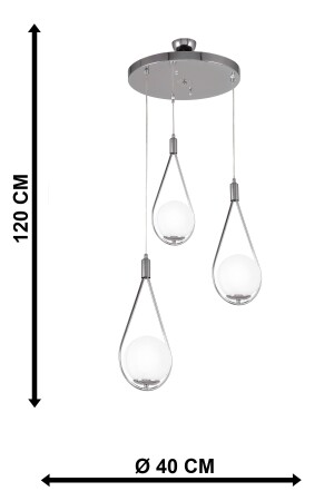 Mexiko 3. Chromweißes Glop-Glas BEG0967BEG03 - 8