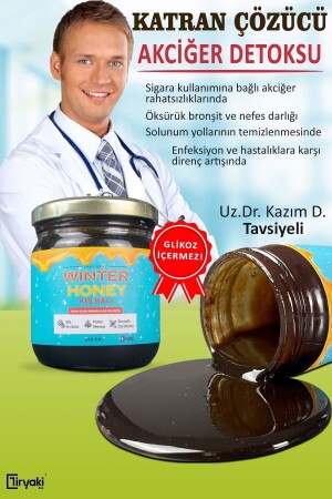 Meyan Köklü-akciğer Detoxu Çam Kozalak Balı 240 Gr. Yetişkinler Için - 3