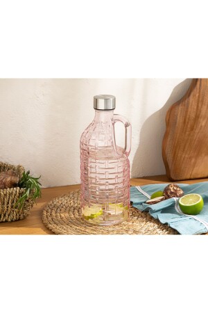 Micale Glasflasche 1000 ml Rosa 10037509 - 1