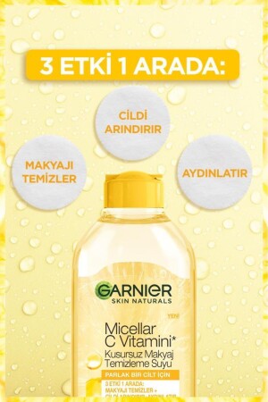 Micellar C Vitamini Kusursuz Makyaj Temizleme Suyu 400ml - 3