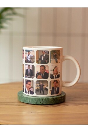 Michael Scott The Office Karma Scene, spezielles Design, bedruckte Tasse, Tasse, Tee, Kaffeetasse, theoffice09042023 - 3