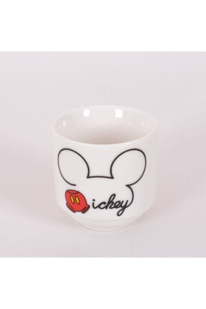 Mickey Mouse Desenli 5 Parça Porselen Çocuk Yemek Kahvaltı Takımı MCKYMS5 - 7