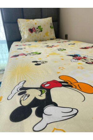 Mickey-Mouse-Einzelbettlaken-Set - 1