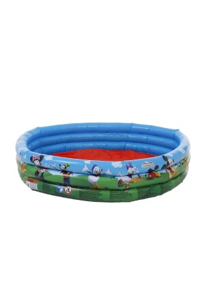 Mickey Mouse lizenzierter Pool mit drei Ringen / 122 cm x 25 cm. Eigenschaften: - 1