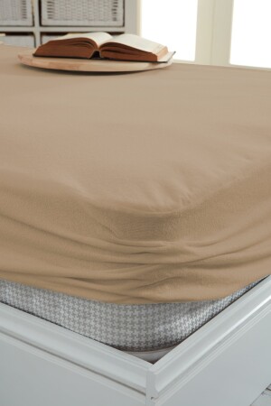 Micro Fitted Full Edge Wasser- und Flüssigkeitsbeständiger Matratzenschoner, Matratzenschoner, Sandbeige, mf009 - 1