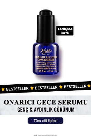 Midnight Recovery Cildi Onaran Ve Aydınlık Görünüm Veren Gece Serumu 15 Ml S1867801 - 1