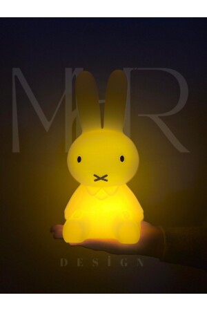 Miffy Rabbit Nachtlicht, groß, 24 cm, batteriebetrieben - 2