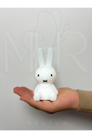 Miffy Rabbit Nachtlicht, kleine Größe, 12 cm, Tageslicht, batteriebetrieben - 3