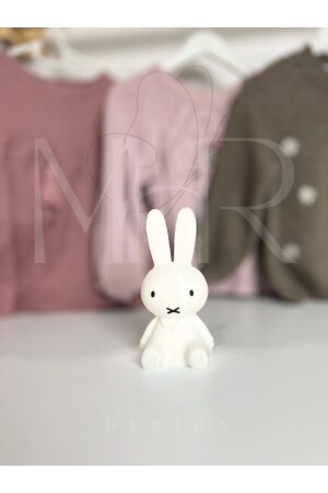 Miffy Rabbit Nachtlicht, kleine Größe, 12 cm, Tageslicht, batteriebetrieben - 5