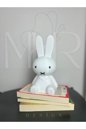 Miffy Rabbit Nachtlicht, mittlere Größe, 18 cm, Tageslicht, batteriebetrieben - 5