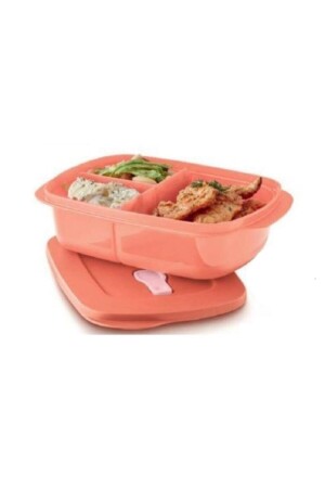 Mikrodalga Bölmeli Beslenme Fırın Kabı 1lt 1653 - Tupperware
