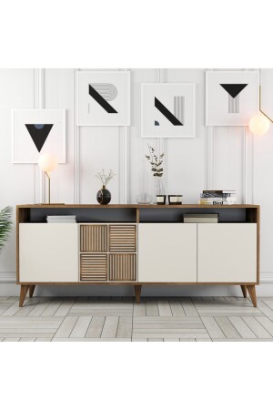 MNZ-Milan Console نورت / كريم ملين - Variant Mobilya