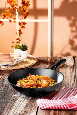 Milas Granit-Wok-Pfanne 28 cm M10090980-34777 - 1