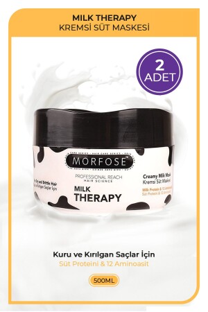 Milchtherapiemaske 500 ml - 2 Stück - 1