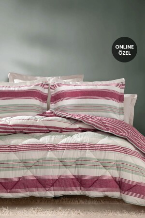 Miles Tek Kişilik İpliği Boyalı Uyku Seti - Çay Yeşili - Yataş