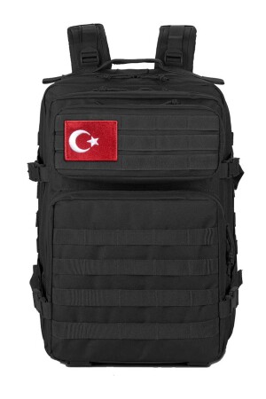 Militärischer taktischer Rucksack – Bergsteigertasche, großes Geschenk mit türkischer Flagge und Schleier - 3