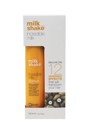 Milk Shake Incredible Milk 12 Effects Durulanmayan Saç Kremi 150 ml - 1