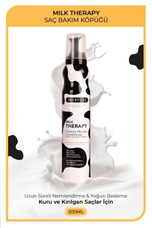 Milk Therapy Haarschaum 200 ml – Haarausfall vorbeugen – pflegend – schützende Wirkung - 1