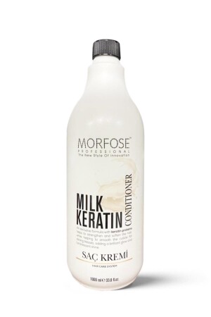 Milk Therapy Keratin Haarpflegecreme 1000 ml – Vorbeugung von Haarausfall – Nährend – Schutzwirkung - 1