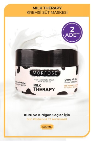 Milk Therapy Maske 500 Ml - 2 Adet - Morfose