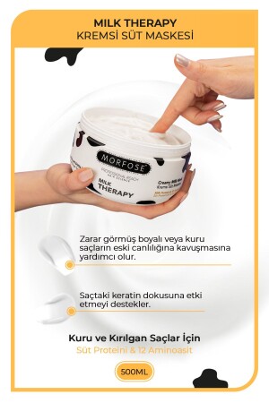 Milk Therapy Maske 500 Ml - 2 Adet - 3