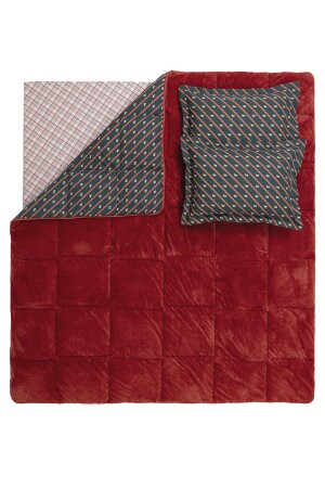 Millie Double Triola Schlafset – Rot - 5