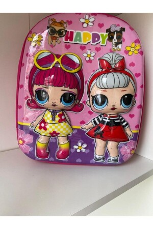 Milon Collection Lol Doll 5d geprägter Kindergartenrucksack HBSHPLOL9 - 7