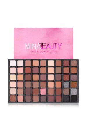 Mina Beauty 54-teilige Matte-Pearl-Lidschattenpalette - 2