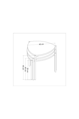 Minar Lenny Satztisch, Triple MG3-1458 - 9