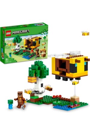 ® Minecraft® Arı Evi 21241 - 8 Yaş ve Üzeri Çocuklar için Oyuncak Yapım Seti (254 Parça) - 1