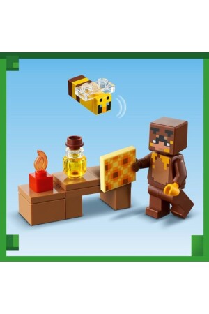 ® Minecraft® Arı Evi 21241 - 8 Yaş ve Üzeri Çocuklar için Oyuncak Yapım Seti (254 Parça) - 7