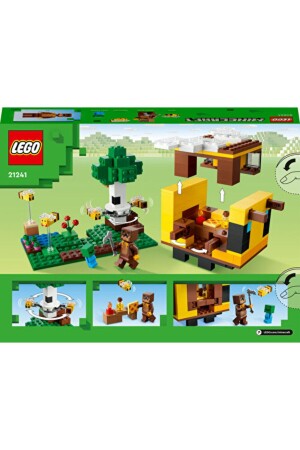 ® Minecraft® Bienenhaus 21241 – Spielzeugbauset für Kinder ab 8 Jahren (254 Teile) - 5