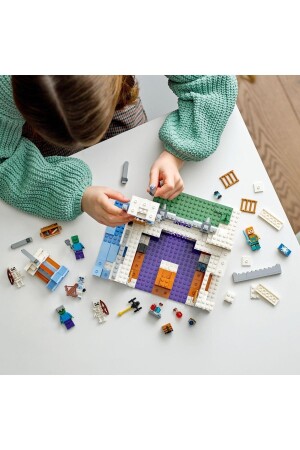 ® Minecraft® Buz Kalesi 21186 - 8 Yaş ve Üzeri Çocuklar için Oyuncak Yapım Seti (499 Parça) - 9