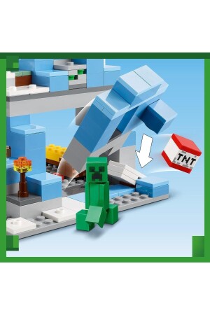 ® Minecraft® Donmuş Tepeler 21243 - 8 Yaş ve Üzeri Çocuklar için Oyuncak Yapım Seti (304 Parça) - 5