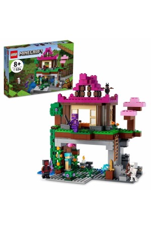 ® Minecraft® Eğitim Alanı 21183 Yapım Seti (537 Parça) RS-L-21183 - 1