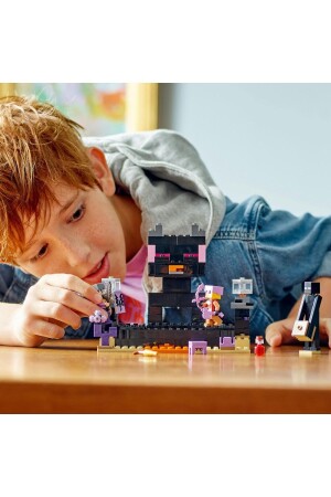 ® Minecraft® End Arena 21242 – Spielzeugbauset für Kinder ab 8 Jahren (252 Teile) - 8
