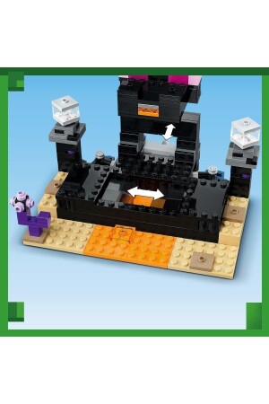 ® Minecraft® End Arenası 21242 - 8 Yaş ve Üzeri Çocuklar için Oyuncak Yapım Seti (252 Parça) - 7
