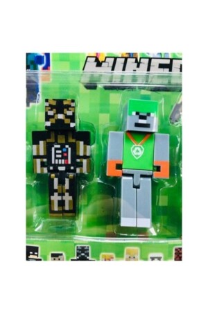 Minecraft Figur Spielzeug Spiderman K. America 12-teiliges Spiderman-Minecraft - 6