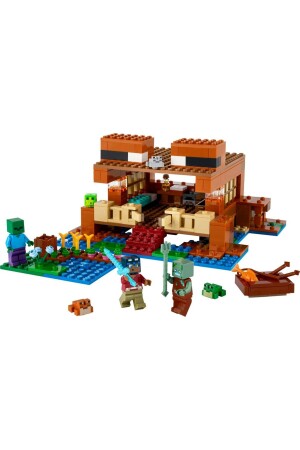 ® Minecraft® Froschhaus 21256 – Bauset für Kinder ab 8 Jahren (400 Teile) - 4