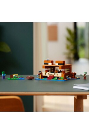 ® Minecraft® Froschhaus 21256 – Bauset für Kinder ab 8 Jahren (400 Teile) - 5