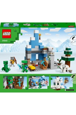 ® Minecraft® Frozen Hills 21243 – Spielzeugbauset für Kinder ab 8 Jahren (304 Teile) - 4