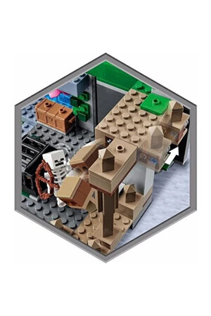 ® Minecraft® İskelet Zindanı 21189 - 8 Yaş ve Üzeri Çocuklar için Yapım Seti (364 Parça) - 5