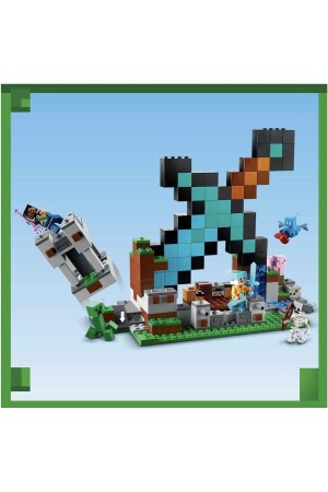 ® Minecraft® Kılıç Üssü 21244 - 8 Yaş ve Üzeri Çocuklar için Oyuncak Yapım Seti (427 Parça) - 5