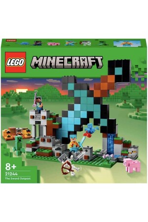 ® Minecraft® Kılıç Üssü 21244 - 8 Yaş ve Üzeri Çocuklar için Oyuncak Yapım Seti (427 Parça) - 4