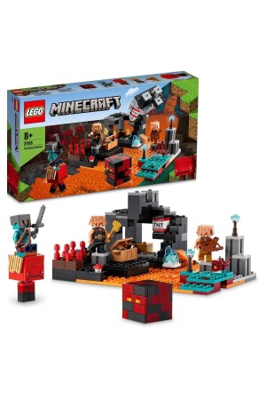 ® Minecraft® Nether Bastion 21185 – Spielzeugbauset für Kinder ab 8 Jahren (300 Teile) - 2