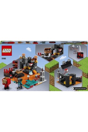 ® Minecraft® Nether Bastion 21185 – Spielzeugbauset für Kinder ab 8 Jahren (300 Teile) - 4