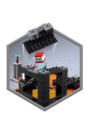 ® Minecraft® Nether Bastion 21185 – Spielzeugbauset für Kinder ab 8 Jahren (300 Teile) - 6