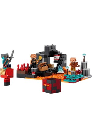 ® Minecraft® Nether Burcu 21185 - 8 Yaş ve Üzeri Çocuklar için Oyuncak Yapım Seti (300 Parça) - 2