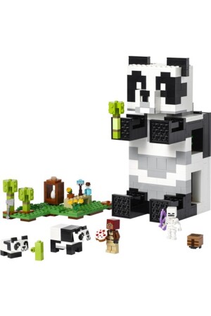 ® Minecraft® Panda Barınağı 21245 - 8 Yaş ve Üzeri Çocuklar için Oyuncak Yapım Seti (553 Parça) Lego 21245 - 2
