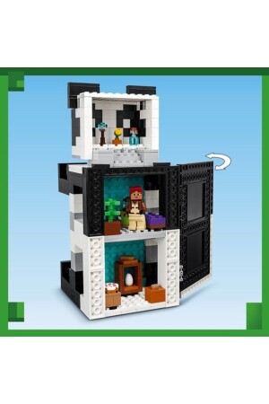 ® Minecraft® Panda Barınağı 21245 - 8 Yaş ve Üzeri Çocuklar için Oyuncak Yapım Seti (553 Parça) Lego 21245 - 7